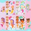 imageJOYIN 36 Sheets 9quotx6quot Make a face Stickers for Kids Make Your Own Animal Stickers with Unicorn Dinosaur Sea and Safari Animals Crafts Birthday Party Favors Goodie Bags Classroom ActivitiesMermaid
