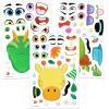 imageJOYIN 36 Sheets 9quotx6quot Make a face Stickers for Kids Make Your Own Animal Stickers with Unicorn Dinosaur Sea and Safari Animals Crafts Birthday Party Favors Goodie Bags Classroom ActivitiesMixed Animals