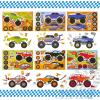 imageJOYIN 36 Sheets 9quotx6quot Make a face Stickers for Kids Make Your Own Animal Stickers with Unicorn Dinosaur Sea and Safari Animals Crafts Birthday Party Favors Goodie Bags Classroom ActivitiesMonster Truck
