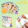 imageJOYIN 36 Sheets 9quotx6quot Make a face Stickers for Kids Make Your Own Animal Stickers with Unicorn Dinosaur Sea and Safari Animals Crafts Birthday Party Favors Goodie Bags Classroom ActivitiesFarm