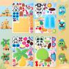 imageJOYIN 36 Sheets 9quotx6quot Make a face Stickers for Kids Make Your Own Animal Stickers with Unicorn Dinosaur Sea and Safari Animals Crafts Birthday Party Favors Goodie Bags Classroom ActivitiesSummer