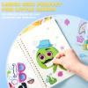 imageJOYIN 36 Sheets 9quotx6quot Make a face Stickers for Kids Make Your Own Animal Stickers with Unicorn Dinosaur Sea and Safari Animals Crafts Birthday Party Favors Goodie Bags Classroom ActivitiesSea