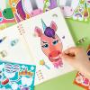 imageJOYIN 36PCS 9quotx6quot Make a face Stickers for Kids Make Your Own Fantasy Unicorn Stickers Party Favors Kids Crafts Goodie Bags Stuffers Classroom Rewards