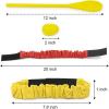 imageJOYIN 4 Players Outdoor Lawn Games Potato Sack Race Bags Egg and Spoon Race Games Legged Relay Race Bands Elastic Tie Rope for All Ages Kids and Family Outside Easter Eggs Hunt Game Party Favor