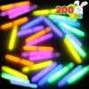 imageJOYIN 400 Mini Glow Sticks17quot 8 Colors Glow in The Dark for Easter Eggs Party FavorsEaster Basket Stuffer Party Pack Weddings Classroom Decorations Prizes