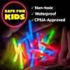 imageJOYIN 400 Mini Glow Sticks17quot 8 Colors Glow in The Dark for Easter Eggs Party FavorsEaster Basket Stuffer Party Pack Weddings Classroom Decorations Prizes