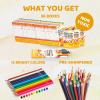 imageJOYIN 432 Count Colored Pencils Bulk Colored Pencils for Kids 3 12 Colors 36 Packs Presharpened Coloring Art Supplies School Supplies
