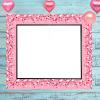 imageJOYIN 525ft Valentines Day Heart Borders Decorations Red Pink White Heart Straight Border Trim for Classroom Decoration Valentine Party Decor Party Favor Red Pink White