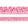 imageJOYIN 525ft Valentines Day Heart Borders Decorations Red Pink White Heart Straight Border Trim for Classroom Decoration Valentine Party Decor Party Favor Red Pink White