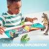 imageJOYIN Big Dinosaur Toys for Toddlers 6 Piece Large Soft Dinosaur Figures with an Educational Book Jumbo Realistic Toys for Boys and Girls Gift Kids Ages 1 2 3 4 5
