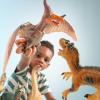 imageJOYIN Big Dinosaur Toys for Toddlers 6 Piece Large Soft Dinosaur Figures with an Educational Book Jumbo Realistic Toys for Boys and Girls Gift Kids Ages 1 2 3 4 5