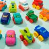 imageJOYIN Cartoon Cars Soft Rubber Toy Car Set Mini Vehicles Bath Toy Car for Toddlers Gift for Boys and Girls Easter Basket Stuffers Summer Beach and Pool Activity Party Favors for KidsTransportations