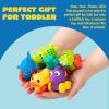 imageJOYIN Cartoon Cars Soft Rubber Toy Car Set Mini Vehicles Bath Toy Car for Toddlers Gift for Boys and Girls Easter Basket Stuffers Summer Beach and Pool Activity Party Favors for KidsAnimals