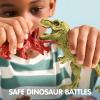 imageJOYIN Dinosaur Toys with Activity Play Mat ampamp Storage Cage 19 PCS Realistic Dinosaur Figures ampamp Trees for Toddlers Kids Ages 35 Ideal for Boys and Girls Gift