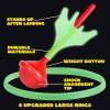 imageJOYIN Lawn Darts Game Set for Kids and Adults  Glow in The Dark Outdoor Lawn Games for Adults and Family Soft Tip Darts Set for Kids Camping Outside Yard