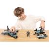 imageJOYIN Military Toy Set Airplane Role Play Fighter Jet with Soliders Army Men Action Figures Snowmobile Kayak Boat Army Toys for Boys Age 47 Kids Birthday Easter Presents