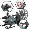imageJOYIN Military Toy Set Airplane Role Play Fighter Jet with Soliders Army Men Action Figures Snowmobile Kayak Boat Army Toys for Boys Age 47 Kids Birthday Easter Presents