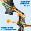 imageJOYIN Pink Bow and Arrow Set for Girls LED Light Up Archery Toy Set with 9 Suction Cup Arrows Target ampamp Arrow Case Christmas Indoor Outdoor Activity Toy for Kids Girls Ages 312Green