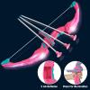 imageJOYIN Pink Bow and Arrow Set for Girls LED Light Up Archery Toy Set with 9 Suction Cup Arrows Target ampamp Arrow Case Christmas Indoor Outdoor Activity Toy for Kids Girls Ages 312Pink
