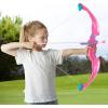 imageJOYIN Pink Bow and Arrow Set for Girls LED Light Up Archery Toy Set with 9 Suction Cup Arrows Target ampamp Arrow Case Christmas Indoor Outdoor Activity Toy for Kids Girls Ages 312Pink