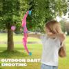 imageJOYIN Pink Bow and Arrow Set for Girls LED Light Up Archery Toy Set with 9 Suction Cup Arrows Target ampamp Arrow Case Christmas Indoor Outdoor Activity Toy for Kids Girls Ages 312Pink