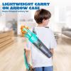 imageJOYIN Pink Bow and Arrow Set for Girls LED Light Up Archery Toy Set with 9 Suction Cup Arrows Target ampamp Arrow Case Christmas Indoor Outdoor Activity Toy for Kids Girls Ages 312Aqua Blue