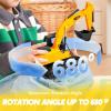 imageJOYIN Remote Control Excavator Toys for Boys 24Ghz RC Play Excavator with Light Construction Toys for Boys 35 47 812 Year Old Kids Christmas Birthday PresentExcavators