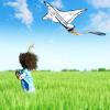 imageJOYIN Spaceship Kite Easy to Fly for Kids and Adults with 2625 ft String Large Beach Kite for Outdoor Games and Activities