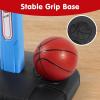 imageJOYIN Toddler Basketball Hoop Indoor Adjustable Basketball Goal for Kids with 4 Balls Game Toys for Playroom Pool Outdoor Birthday Gift for Baby Boys Girls Age 1 2 3 4  Air Pump IncludedBlue and Orange