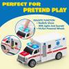 imageJOYIN Toddler Truck Toys for 3 4 5 6 7 Year Old Boys  Police Car Toy Set Emergency Vehicle Playset Friction Powered Car with Lights and Sounds Christmas Birthday Gifts for Boys Girls Age 39Police Vehicle Playset