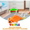 imageJOYIN Turtle Balance Stepping Stones 6 Pcs Kids Turtle Jumping Stones Steps Stones Up to 265 Ibs Toddler Obstacle Course Coordination Game Toys for Ages 3 Years and UP Indoor or Outdoor Play