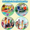 imageJOYIN Turtle Balance Stepping Stones 6 Pcs Kids Turtle Jumping Stones Steps Stones Up to 265 Ibs Toddler Obstacle Course Coordination Game Toys for Ages 3 Years and UP Indoor or Outdoor Play