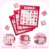 imageJOYIN Valentines Day Bingo Game Cards 5x5  28 Players for Kids Party Gift School Classroom Love Supplies Family Entertainment Activities