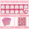 imageJOYIN Valentines Day Bingo Game Cards 5x5  28 Players for Kids Party Gift School Classroom Love Supplies Family Entertainment Activities