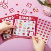imageJOYIN Valentines Day Bingo Game Cards 5x5  28 Players for Kids Party Gift School Classroom Love Supplies Family Entertainment Activities