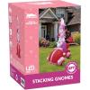 imageJoiedomi 6 FT Valentines Day Inflatable Stacking Gnomes with LED Lights Valentine Blow Up Romantic Holiday Decor for Wedding Propose Indoor Yard Decor Party Supplies
