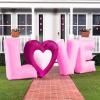 imageJoiedomi 9 FT Long Valentine Inflatable Love Letters with Buildin LED Lights Blow up Valentine Romantic Holiday Decor for Wedding Propose Outdoor Indoor Yard Party Supplies