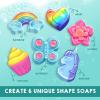 imageKlever Kits Bath Bomb Soap Making Kit for Kids 2in1 Spa Science Kits DIY Make Your Own Bath Bombs ampamp Soap Spa Kit for Kids Gifts Toys for Toddler Kid Birthday Present