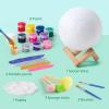imageKlever Kits DIY 3D Moon Night Light Paint Your Own Moon Lamp Kit Galaxy Lamp Arts and Crafts Kit School Activities Birthday Gifts for Kids Girls BoysSoccer Ball