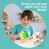 imageKlever Kits DIY 3D Moon Night Light Paint Your Own Moon Lamp Kit Galaxy Lamp Arts and Crafts Kit School Activities Birthday Gifts for Kids Girls BoysSoccer Ball