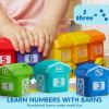 imageLearning Toy for Toddlers 1 2 3 Years Old Counting Matching ampamp Sorting Montessori Learning Farm Train Including 9 Farm Animals and 1 Farmer Easter Christmas Birthday Gift for Baby Boys Girls