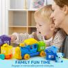 imageLearning Toy for Toddlers 1 2 3 Years Old Counting Matching ampamp Sorting Montessori Learning Farm Train Including 9 Farm Animals and 1 Farmer Easter Christmas Birthday Gift for Baby Boys Girls