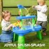 imagePlayAct Water Table for Toddlers 3Tier Water Sand Table Outdoor Play Toys for Kids Ages 2 3 4 Includes 18 PCS Accessories Ideal for Summer Beach Backyard Activities 26quot x 17quot x 30quot
