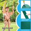 imageTURFEE 2 Pack Green Swing Seats Heavy Duty with 66quot Chain Swing Set Accessories Replacement with Snap Hooks for Kids Outdoor Play Playground Trees PlaygroundGreenGreen