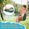 imageTURFEE 3 Pack Green Swing Seats Heavy Duty with 66quot Chain Swing Set Accessories Replacement with Snap Hooks for Kids Outdoor Play Playground Trees Backyard Limit 300lbSwing set