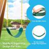 imageTURFEE 3 Pack Green Swing Seats Heavy Duty with 66quot Chain Swing Set Accessories Replacement with Snap Hooks for Kids Outdoor Play Playground Trees Backyard Limit 300lbSwing set1 Gym rings