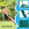 imageTURFEE 3 Pack Green Swing Seats Heavy Duty with 66quot Chain Swing Set Accessories Replacement with Snap Hooks for Kids Outdoor Play Playground Trees Backyard Limit 300lbSwing set
