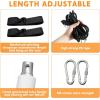 imageTURFEE 40quot Saucer Tree Swing Set  900Lb Weight Capacity 900D Oxford Waterproof with Hanging Straps Swings for Kids Playground Outdoor Activity Backyard Daily Exercise FunBlueRainbow