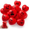 imageJOYIN 15 PCS Valentines Day Heart Shaped Stress Relief 3 Balls for Kids Party Favors School Classroom Exchange Prizes Gift