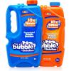imageJOYIN 2 Bottles Bubbles Refill Solutions 64 oz up to 5 Gallon Concentrated Solution for Bubble Machine Gun Wand Refill Fluid Summer Easter ToysOrangeBlueOrangeblue